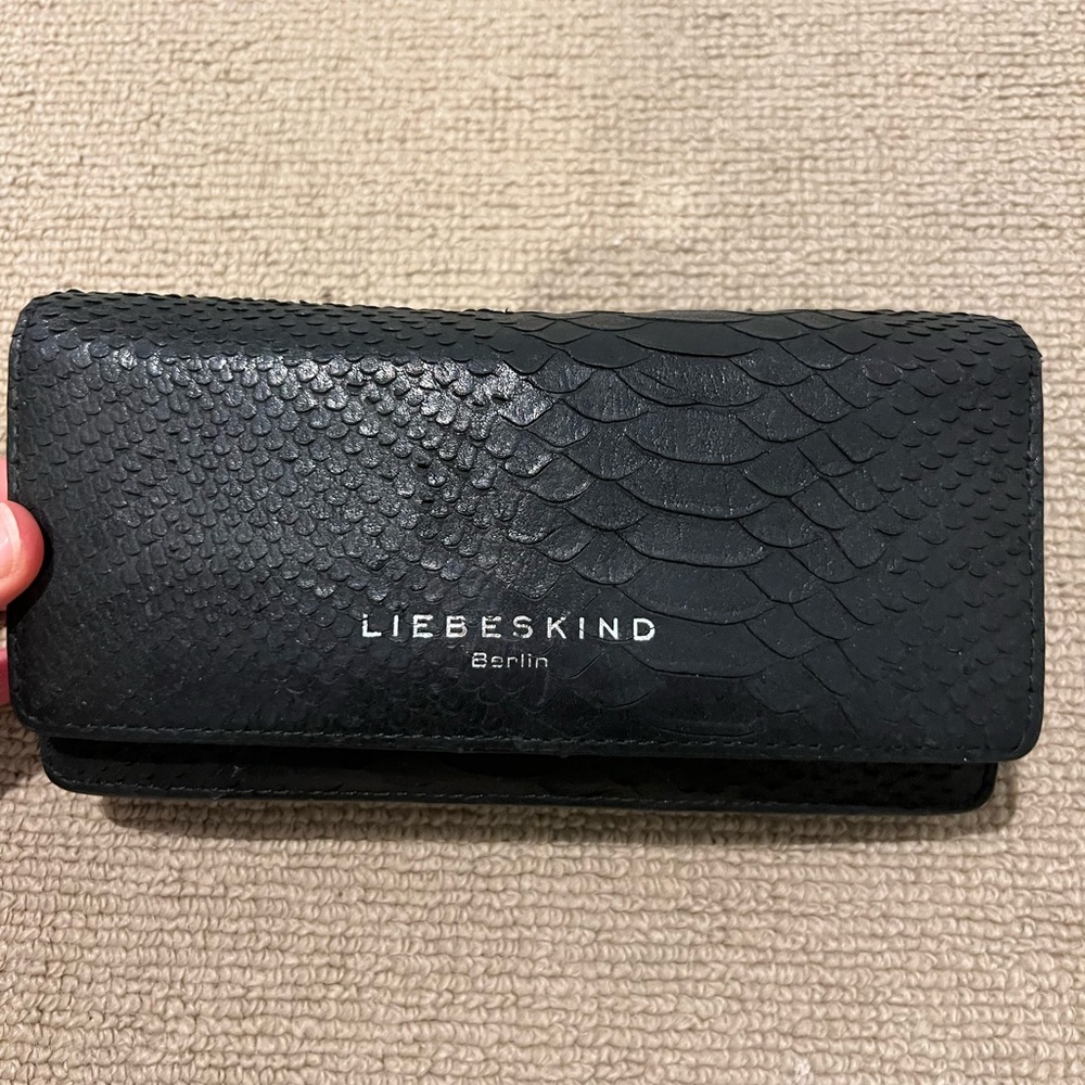 Liebeskind black leather wallet
